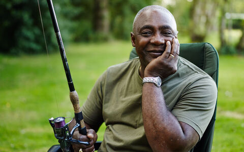 Keith fishing