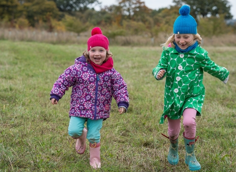 Children running by Matthew Roberts